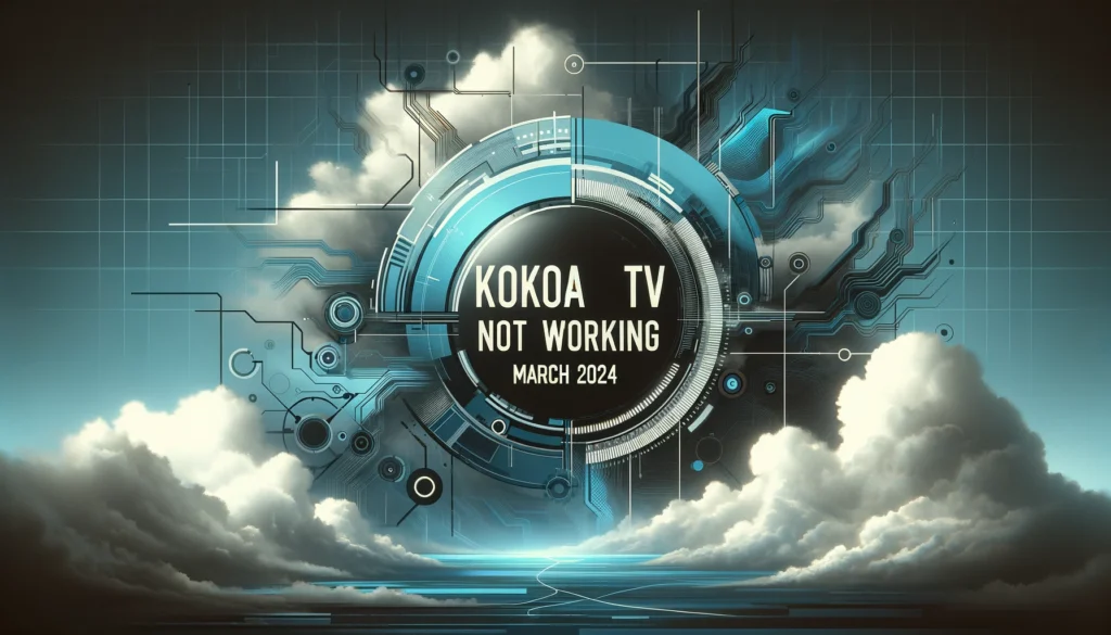 Kokoa TV Not Working