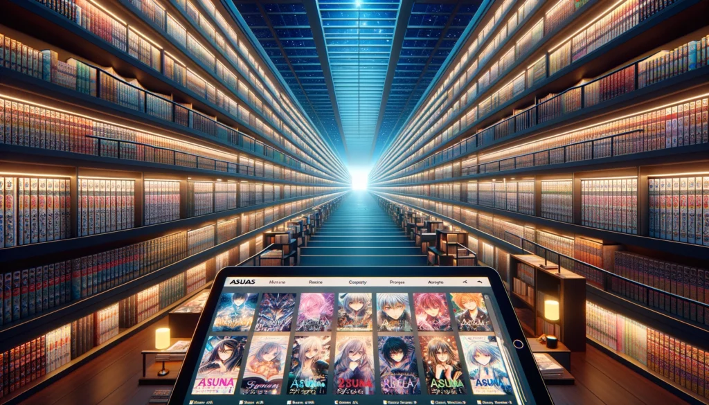 The Extensive Manga Library of AsuraScans