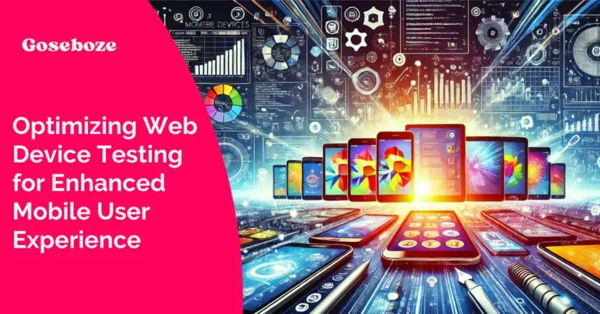 Optimizing Web Device Testing for Enhanced Mobile User Experience