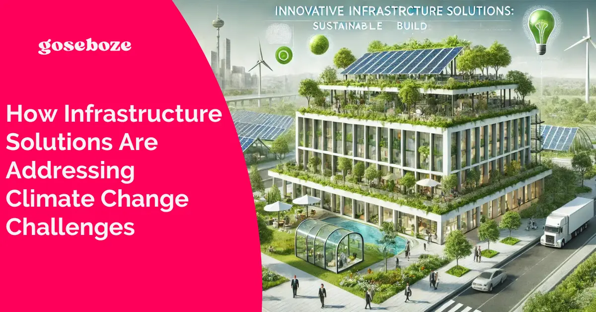 How Infrastructure Solutions Are Addressing Climate Change Challenges