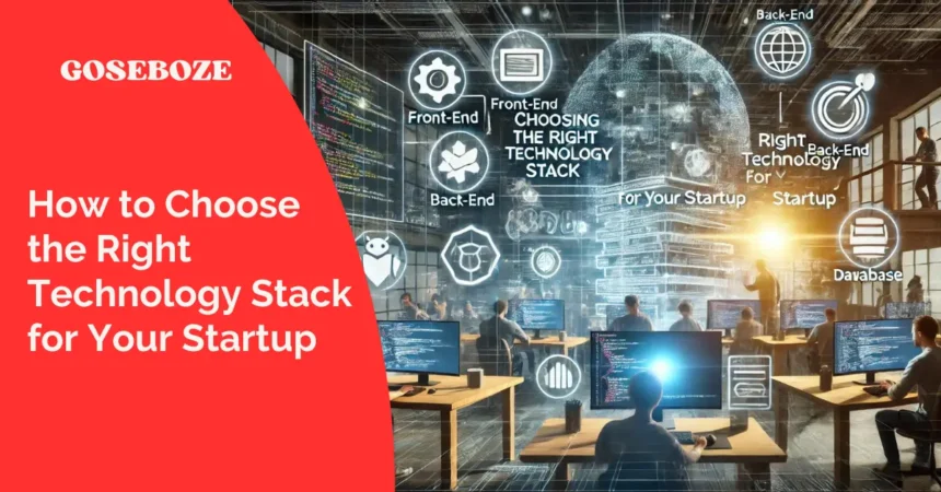 How to Choose the Right Technology Stack for Your Startup