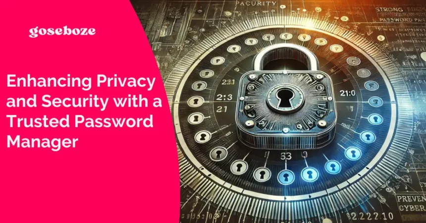 Enhancing Privacy and Security with a Trusted Password Manager