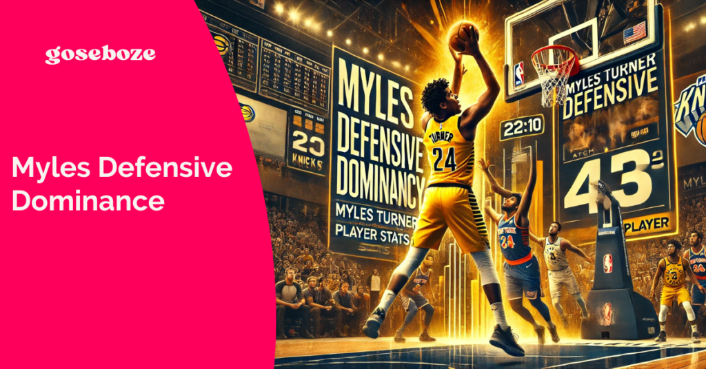 Myles Turner’s Defensive Dominance