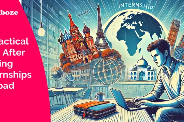 5 Practical Tips After Having Internships Abroad