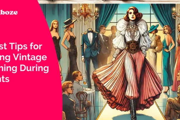 Best Tips for Styling Vintage Clothing During Events