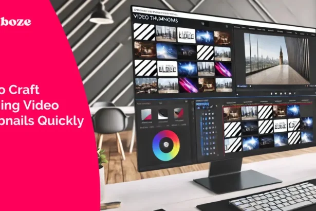 How to Craft Engaging Video Thumbnails Quickly