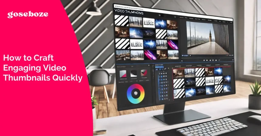 How to Craft Engaging Video Thumbnails Quickly