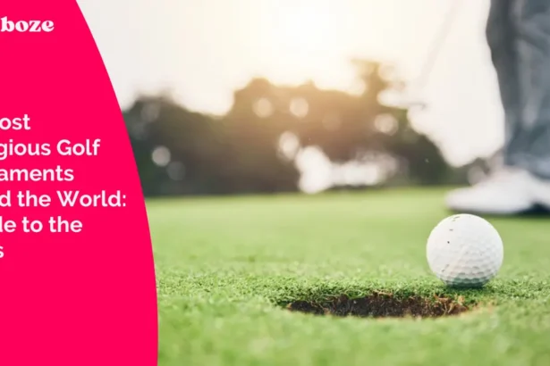 The Most Prestigious Golf Tournaments Around the World