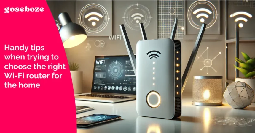 choose the right Wi-Fi router for the home