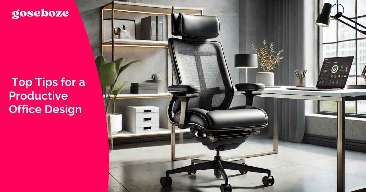  Top Tips for a Productive Office Design