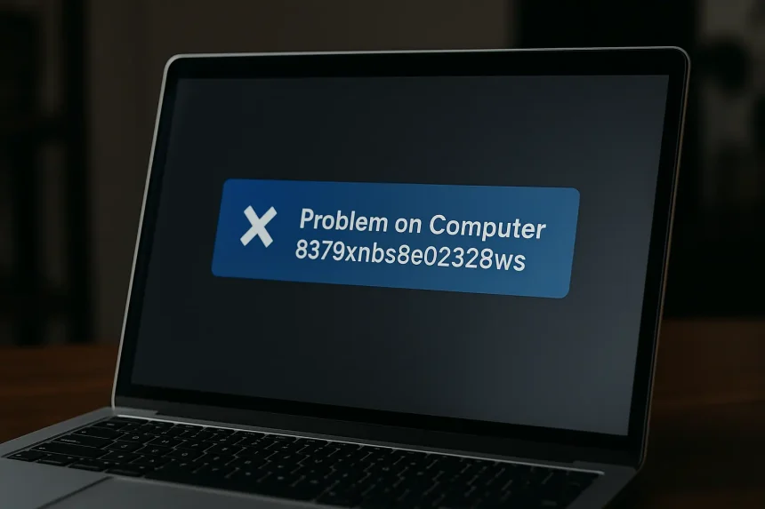 Problem on Computer 8379xnbs8e02328ws