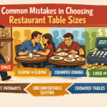 Common Mistakes People Make When Choosing Restaurant Table Sizes