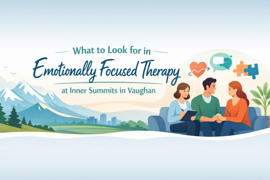What to Look for in Emotionally Focused Therapy at Inner Summits in Vaughan