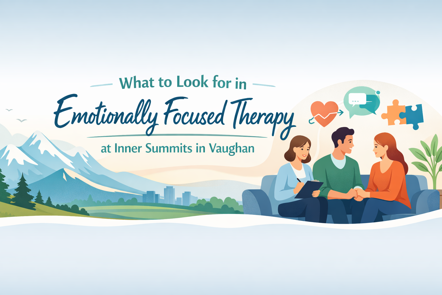 What to Look for in Emotionally Focused Therapy at Inner Summits in Vaughan